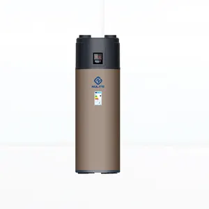 2023 sample air source high temp 200-300L enamel tank supplier Heat Pump water heater water boiler for DHW