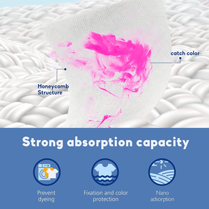 Chất tẩy rửa tấm sinh thái thân thiện tấm vải giặt giặt khô làm sạch cửa hàng giặt chất tẩy rửa tấm giặt dải màu Catcher - Product Image 5