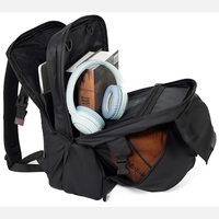 Sac à dos unisexe de luxe TIN DUC pour ordinateur portable avec écran intelligent, sac souple, mallette noire à fermeture éclair, OEM ODM, en polyester, prêt pour la livraison