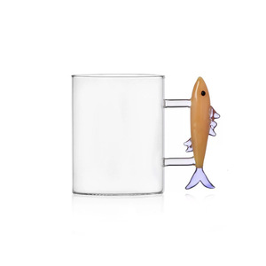 Niedliche Meerestier-Kaffeetasse mit Seepferdchen-Griff, 3D-Ozean-Design, Borosilikatglas-Becher, Hitzebeständig, Spülmaschinenfest, Wiederverwendbar für - Product Image 5