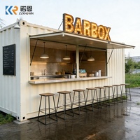Récipient de restauration rapide personnalisé Popup Shop Conteneur mobile Café Bar Kiosque alimentaire mobile avec cuisine à vendre
