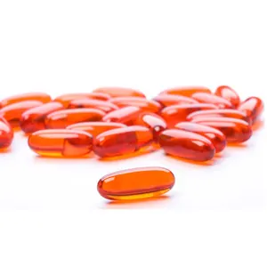 OEM Deep-sea Fish Oil Soft Capsules Customized Oval Fish Oil With Vitamin D Soft Capsules