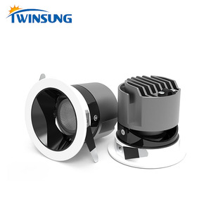 Nouvelle chambre d'hôtel réglable 10w Led projecteur à intensité variable encastré mur intérieur laveuse <span class=keywords><strong>Spot</strong></span> pour magasin de vêtements - Product Image 4