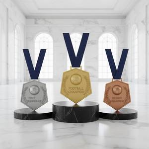 Diseña Tu Propia Medalla de Fútbol Personalizada con Impresión 3D Milagrosa al por Mayor para Partidos - Product Image 4