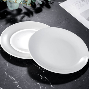 Swt nhà sản xuất biểu tượng tùy chỉnh đồ ăn bán buôn sứ trắng cá nhân tùy biến món ăn tấm gốm Bộ đồ ăn - Product Image 4