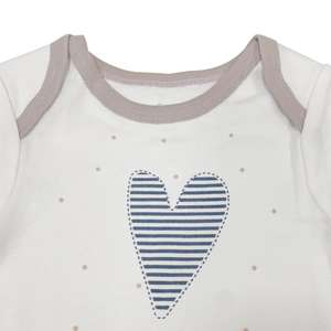 Muestra Disponible: Pijama de Verano con Diseño de Botones a Presión, Body de Algodón Orgánico para Bebés Niñas - Product Image 6