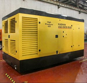 Compresseur <span class=keywords><strong>d</strong></span>'<span class=keywords><strong>air</strong></span> à vis à grande cylindrée, lubrifié, 35 bars, alimenté au diesel, série KAISHAN LGZJ LGZJ-30/35-35/25, pour le forage - Product Image 5