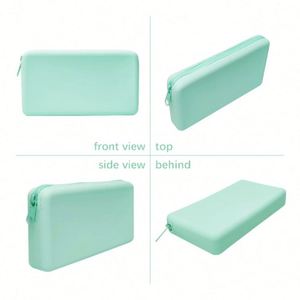 Porte-cartes en silicone de haute qualité, souple, imperméable, avec logo personnalisé, pour cartes de crédit professionnelles - Product Image 4