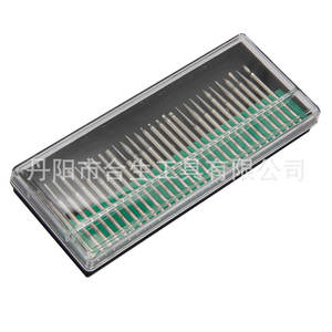 Juego de 30 agujas de diamante Mr Drill para pulir, brocas de carburo con punta cónica para pulir y tallar. - Product Image 4