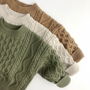 New Kids <strong>Sweaters</strong> Knitted Fashion Children Pullover for Boys Vintage Autumn Winter Baby Girl Clothes Child <strong>Knit</strong> <strong>Sweater</strong> - Product Image 3