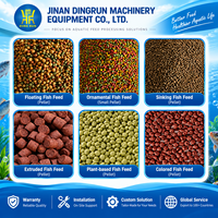 Machine extrudeuse d'aliments pour poissons de 1 à 6 tonnes par heure, ligne de production de granulés d'aliments aquatiques pour tilapia, poisson-chat, crevettes