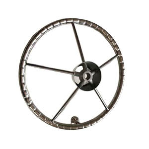 <span class=keywords><strong>Volante</strong></span> de barco de hardware marino de Venta caliente con perilla 5 repuestos de radios para yates y barcos - Product Image 4