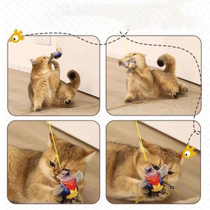 JOYPET-Jouet en peluche électrique activé par le toucher, oiseau battant, pour chat, vente en gros de jouets pour chat, exercice intelligent - Product Image 5