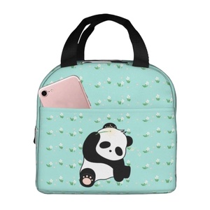 Service POD en gros, 1 pièce MOQ, impression personnalisée, sac à lunch isotherme 22x20x13cm pour enfants, utilisation scolaire - Product Image 1