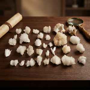 Spécimens minéraux naturels de scolecite, lot de cristaux pour collectionneurs, décoration d'intérieur, cadeau et collection de minéraux - Product Image 3
