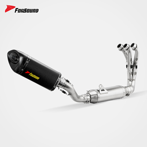 Sistema <span class=keywords><strong>de</strong></span> Escape para Motocicleta Forsound, <span class=keywords><strong>Precio</strong></span> <span class=keywords><strong>de</strong></span> Fábrica al por Mayor, Silenciador <span class=keywords><strong>de</strong></span> Fibra <span class=keywords><strong>de</strong></span> Carbono Akrapovics, Sistema Slip-on para <span class=keywords><strong>MT</strong></span>-<span class=keywords><strong>09</strong></span> MT09 - Product Image 6