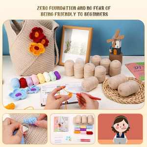 Bohème <span class=keywords><strong>Crochet</strong></span> femmes sacs à bandoulière grand-mère carré sac fourre-tout tricoté sacs à main <span class=keywords><strong>Crochet</strong></span> tissé été sac de plage <span class=keywords><strong>Crochet</strong></span> Kit - Product Image 2