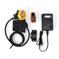 Lampe frontale professionnelle antidéflagrante pour l'exploitation minière, lampe de mineur LED rechargeable, éclairage de sécurité pour l'exploitation souterraine KL12M