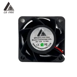Quality assurance 40*40*28 4028 axial flow fans 12V dc brushless cooling fan