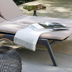 Chaise longue de <span class=keywords><strong>piscine</strong></span> moderne en métal pour hôtel/B&B, lit de repos extérieur, chaise longue de plage, pour balcon, cour et <span class=keywords><strong>piscine</strong></span> - Product Image 2