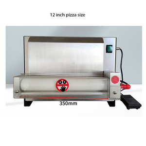 Rouleau de pâte à bas prix de table 4-11 pièces/Min 12-18 pouces rouleau unique pâte à pâtisserie Machine à aplatir Pizza Sheeter - Product Image 2