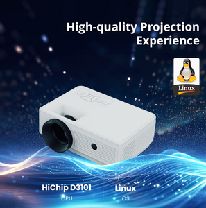 Projecteur portable <span class=keywords><strong>mini</strong></span> LCD intelligent L013 Full HD 3D avec luminosité ANSI intégrée, 110 lumens, 1,0 kg, garantie de 30 jours, directement de l'usine - Product Image 2