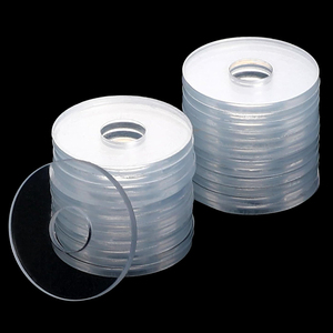 10 pièces/sac <span class=keywords><strong>Rondelle</strong></span> plate en plastique dur transparent PVC M1.2 M2 M6 M8 M12 Résistante aux hautes températures Isolation plastique Joint plat - Product Image 1