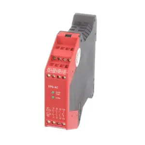 Relé de segurança de parada de emergência, 24v ac dc xpsac5121