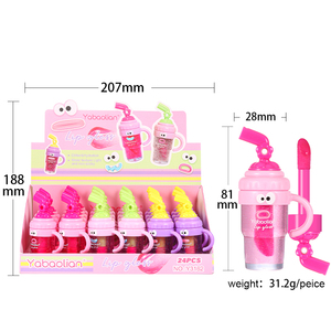 Nuevo brillo de labios de alta calidad, taza de paja para el vientre de verano, aceite de labios, estilo bonito, resistente al agua, hidratante, labial líquido bonito - Product Image 6
