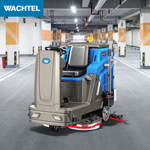 상업용 산업용 바닥 세탁기 타고 바닥 수세미 이중 브러시 무거운 먼지 콘크리트 타일 바닥 청소 - Product Image 2