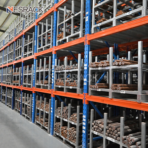 패브릭 볼트 의류 창고 창고 선반 랙 창고 랙 보관실 용 롤 보관 랙 - Product Image 6