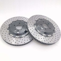 Disco de Freno Personalizado de Alto Rendimiento con Campana Central Perforada, Nuevo, para Seat Leon Cupra, BMW G30 540i G22 G23 E46 M3