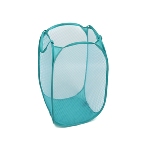 En vente <span class=keywords><strong>Panier</strong></span> à <span class=keywords><strong>linge</strong></span> durable <span class=keywords><strong>Panier</strong></span> en maille <span class=keywords><strong>Panier</strong></span> de rangement <span class=keywords><strong>Panier</strong></span> avec poignée Poche latérale pour le rangement à domicile - Product Image 4