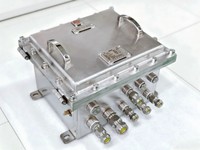 Caja Eléctrica a Prueba de Explosiones IP66 SS316L Ex Db IIB T4 Gb LD-FBJX-I 220V 24V 10A, Caja de Conexiones Industrial Mecanizada por CNC
