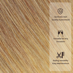 Extensions de cheveux synthétiques lisses en lots, texture douce, sans nœuds, vente en gros, extensions de cheveux synthétiques pour tresses au crochet - Product Image 6