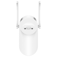 Amplificador de WiFi de 300 Mbps de Fácil Configuración con Dos Antenas Externas, Extensor de WiFi de 2.4G, Repetidor con Cobertura de 80-120 m² para Uso en el Hogar/Oficina