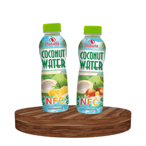 Bebida de coco vietnamita Jugo de frutas y verduras orgánicas Botellas NFC Fabricante directo Servicio OEM con sabor sin azúcar disponible - Product Image 1