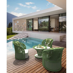 Conjunto de Muebles de Jardín de Aluminio para Patio, Impermeable, Moderno, de Lujo, para Todo Tipo de Clima, Sofá Lounge para Exteriores - Product Image 5