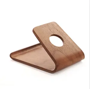 Solid Eco Friendly Universal Wooden Mobile Phone Stand Holder