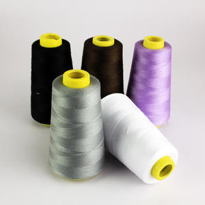 Eco-friendly Polyester Thread 40/2 High Tenacity Cotton Black Sewing Thread for Clothing - Product Image 5