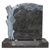 Pierre tombale en granit bon marché, pierre tombale antique rose, design moderne, monument funéraire
