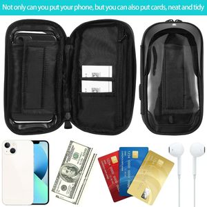 360 ° Rotation Avant Cadre Navigation Titulaire Étanche Écran Tactile Téléphone Stand <span class=keywords><strong>Carte</strong></span> Sac pour Moto Vélo Électrique Vélo Vélo - Product Image 6