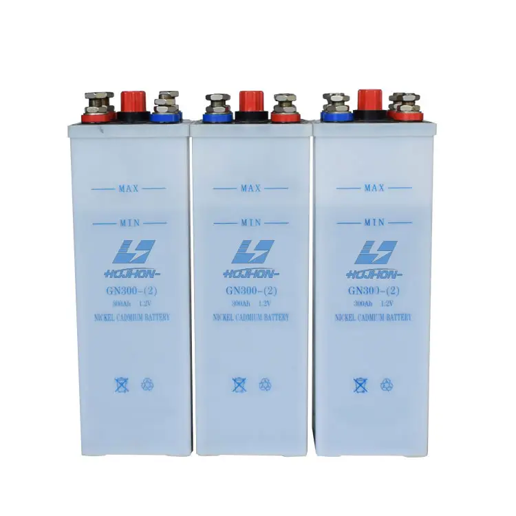 Hizn Alkaline Oplaadbare Batterij Kpl Gn 1.2V 200ah 300ah 350ah Ni-Cd Batterij Voor Ups