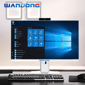 Ordinateur de bureau tout-en-un WANDONG 2026, écran FHD 23,8''/27'', processeur Core i5 i7, PC de jeu avec clavier/souris filaires, ordinateur tout-en-un - Product Image 1