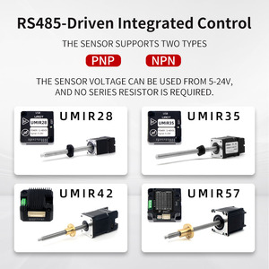 Umot không có loạt điện trở yêu cầu thiết bị truyền động tuyến tính trục vít động cơ bước với tích hợp RS485 phương pháp điều khiển <span class=keywords><strong>mini</strong></span> bước điều khiển - Product Image 5