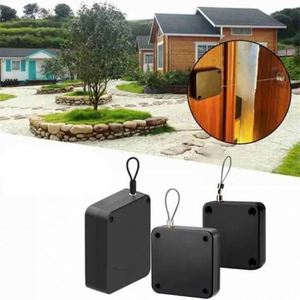 Punch-free Automatic Door Closer for All Doors Hardware 400g Tension Automatic <strong>Sensor</strong> Door Closer Furniture Hardware