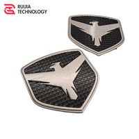 Plaques signalétiques personnalisées en aluminium sablé, autocollantes, gravées, avec logo de marque pour matériaux de construction en gazon synthétique