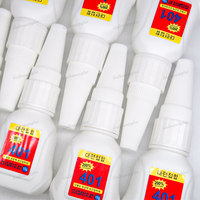 Colle super forte 401 Cyanoac 15ml 20g, colle 502 disponible pour le collage de métaux, chaussures, acrylique, bois, caoutchouc, jouets et projets DIY