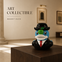 B.DUCK Série Musée Magrit Duck, Figurine PVC Vinyle Personnalisée OEM, Jouet Figurine d'Action en Caoutchouc, Boîte Mystère