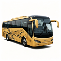 Autocar diesel TENGLONG 10,5 m 45 places Boîte de vitesses FAST Moteur Cummins Euro 3 avec USB